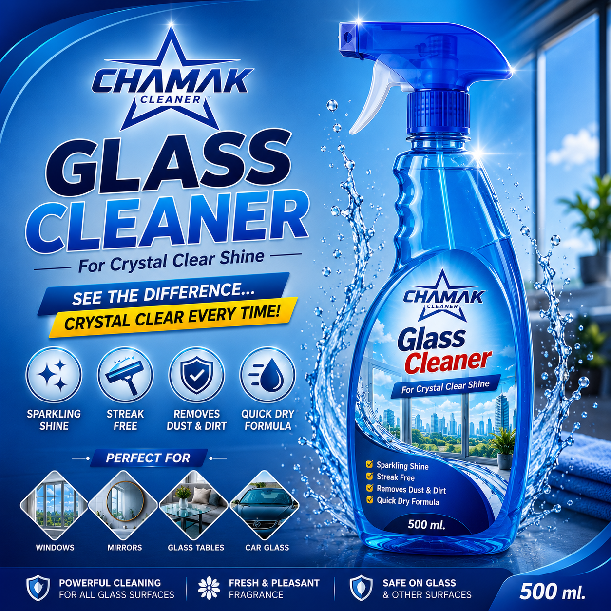 Glass cleaner