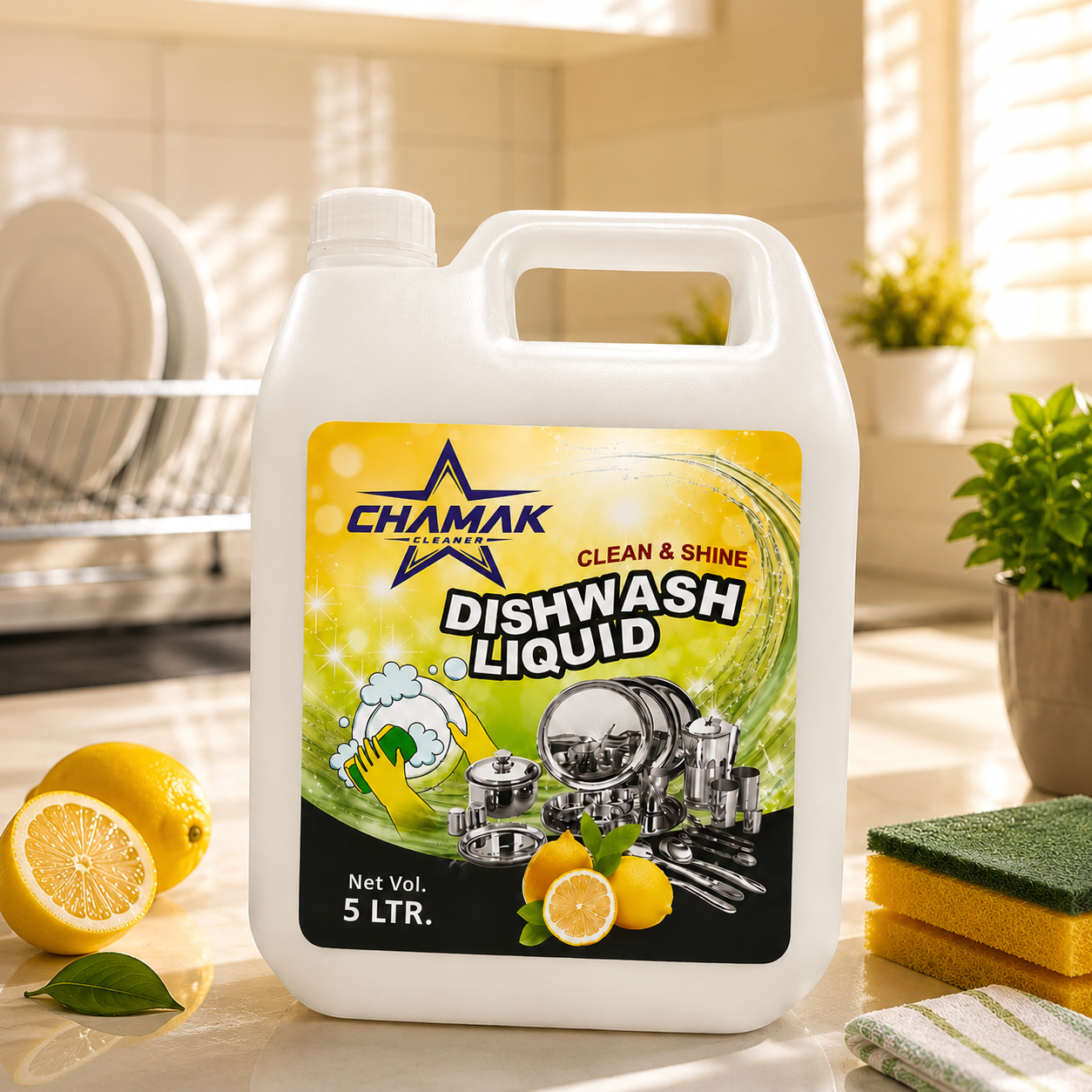 Dishwash Liquid (5 LTR.)